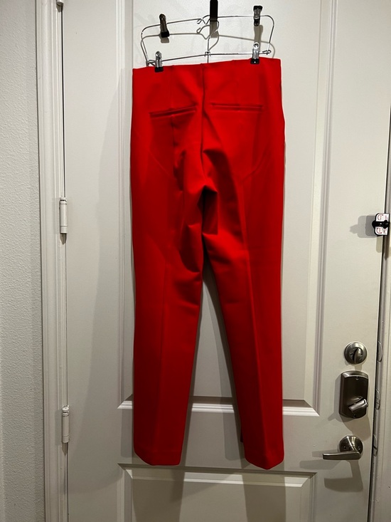 SPANX Perfect Collection Ponte Micro Flare Pants True Red XL - Picture 5 of 7